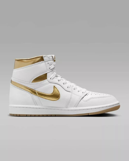 NIKE AIR JORDAN 1 RETRO HI OG N° 44,5 "White/Gold" - ITALYSALDI.IT