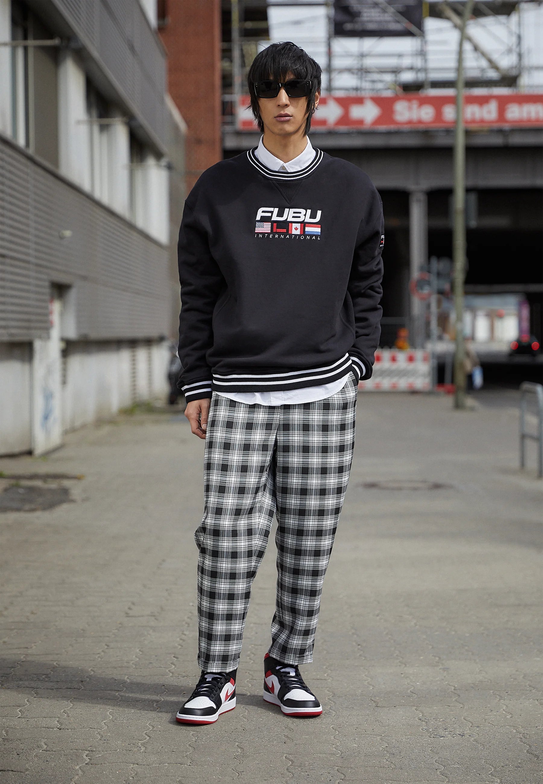 AIR JORDAN 1 MID - Sneakers alte - scarpe sportive nike bianco/rosse 50,5 art.9 - ITALYSALDI.IT