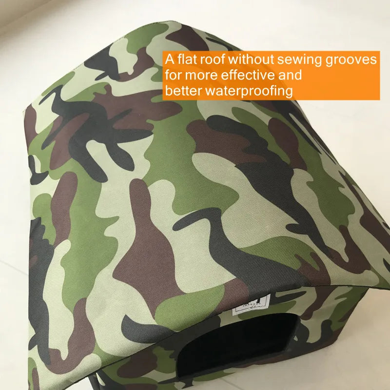 Cuccia per gatti da esterno, per cuccioli e gattini, rifugio da esterno, impermeabile, per animali domestici, tenda pieghevole isolata, cuccia rimovibile e lavabile - ITALYSALDI.IT