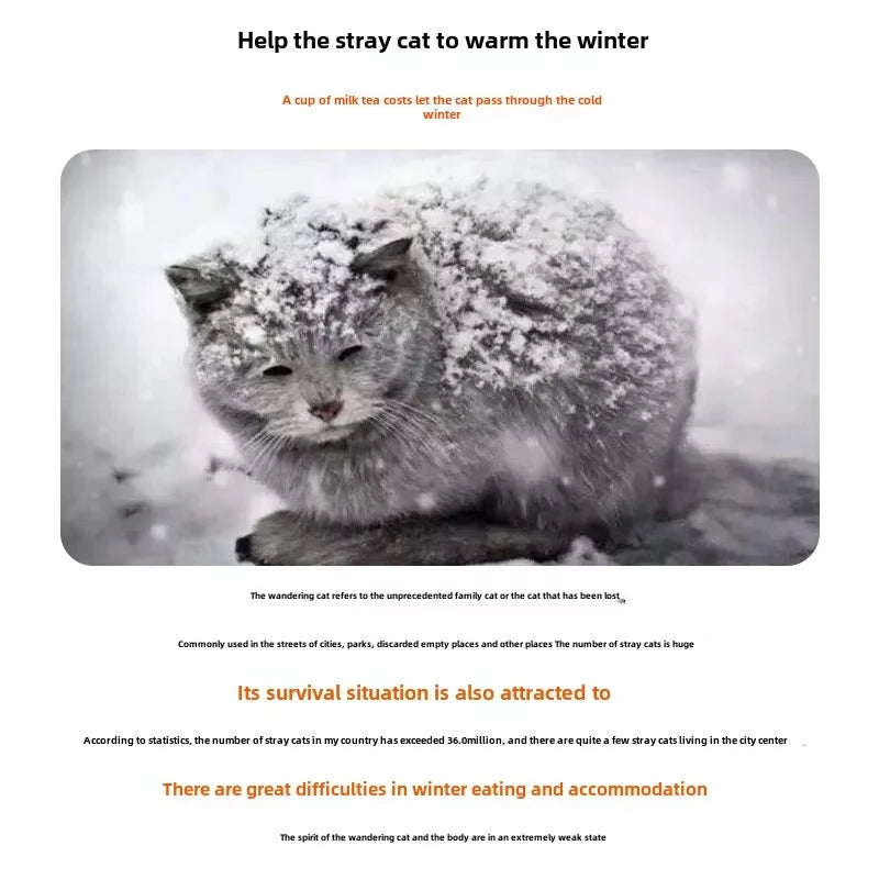 Cuccia per gatti impermeabile per esterni inverno caldo per animali domestici, cuccia per dormire, tenda pieghevole, forniture per cuccioli di cane di piccola taglia, universale, quattro stagioni - ITALYSALDI.IT