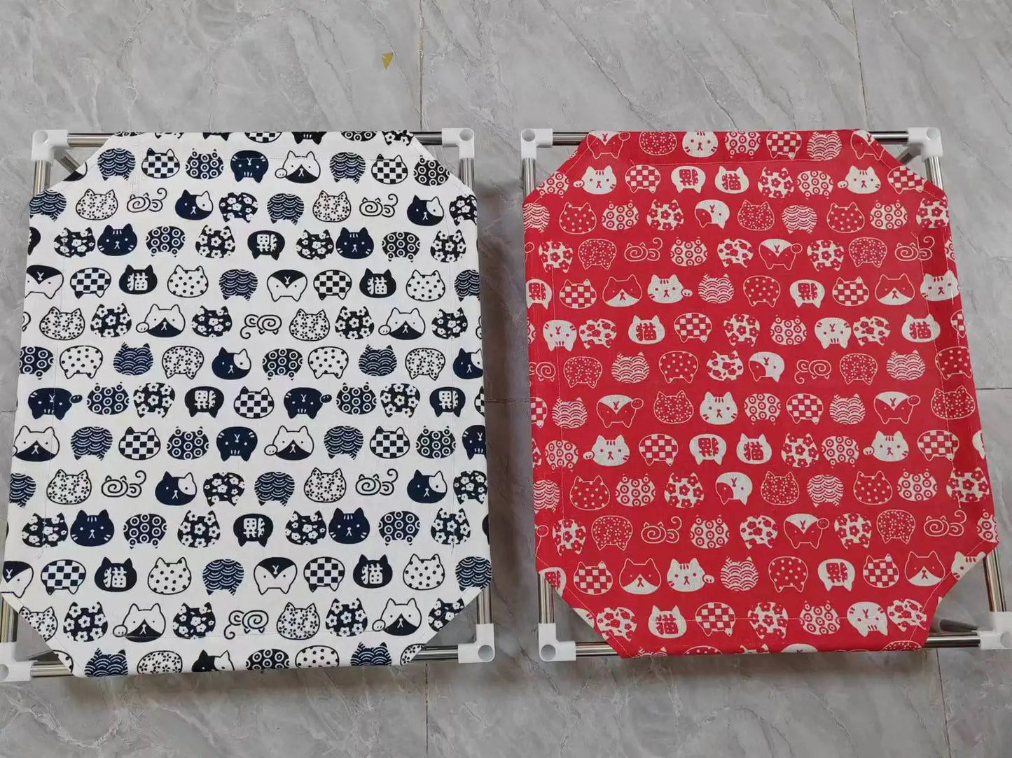 Letto rialzato per animali domestici per cani Letto per gatti Letto pieghevole per animali domestici da campeggio Cuccia per gatti Portatile Rimovibile Quattro stagioni Letto per cani e gatti Accessori per gatti - ITALYSALDI.IT