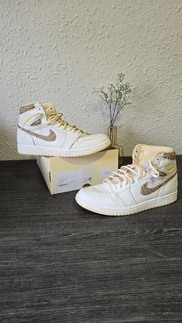 AIR JORDAN 1 RETRO UNISEX - Sneakers alte - avorio n.50.5 art.5 - ITALYSALDI.IT