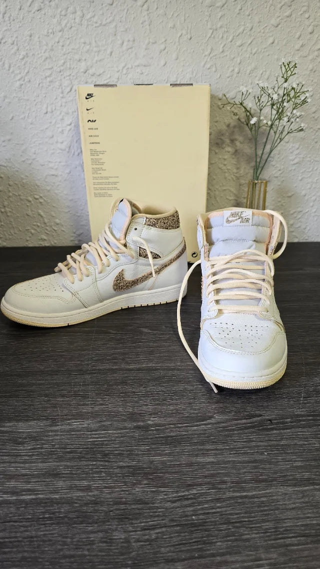 AIR JORDAN 1 RETRO UNISEX - Sneakers alte - avorio n.50.5 art.5 - ITALYSALDI.IT