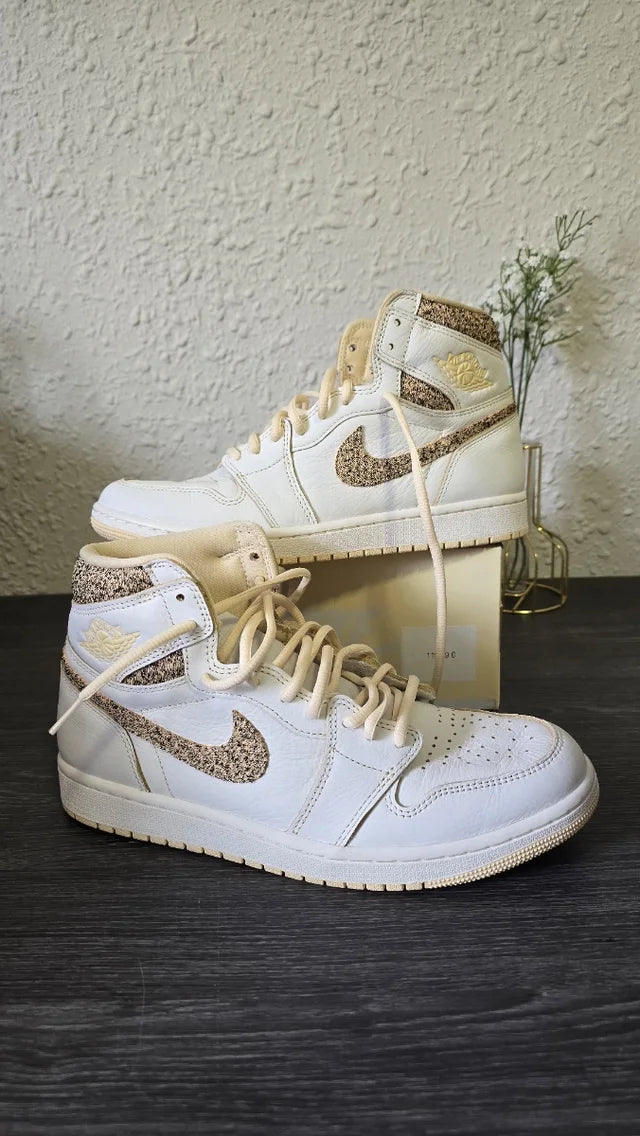 AIR JORDAN 1 RETRO UNISEX - Sneakers alte - avorio n.50.5 art.5 - ITALYSALDI.IT