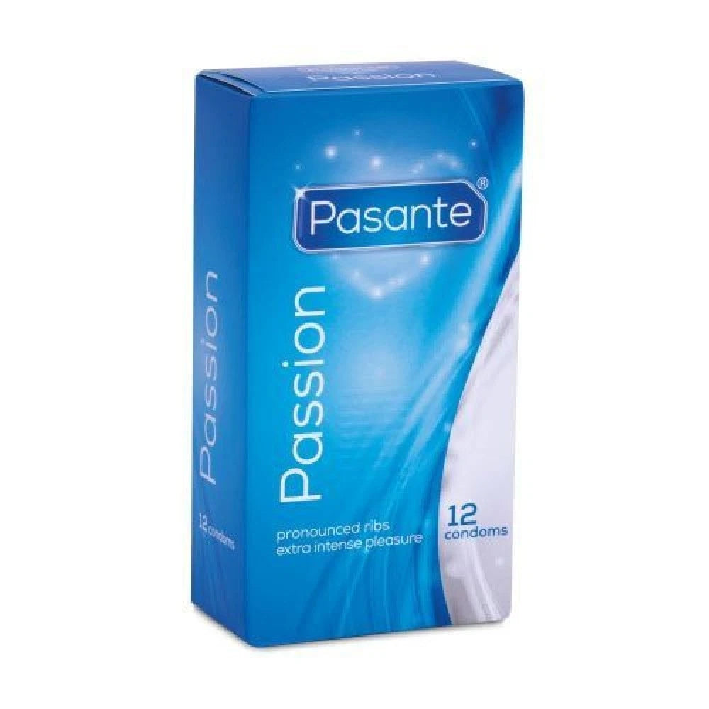 PASANTE STIMOLANTI ribbed passion 12 Pz Preservativi profilattici con rilievi x3 confezioni (36 pezzi) - ITALYSALDI.IT