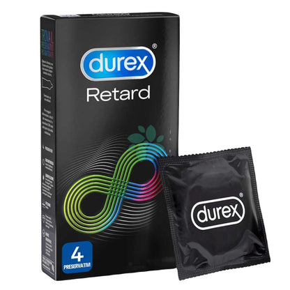 Durex RETARD X4 profilattici 6 conf.-24 ritardanti, preservativi, condom,condoms - ITALYSALDI.IT