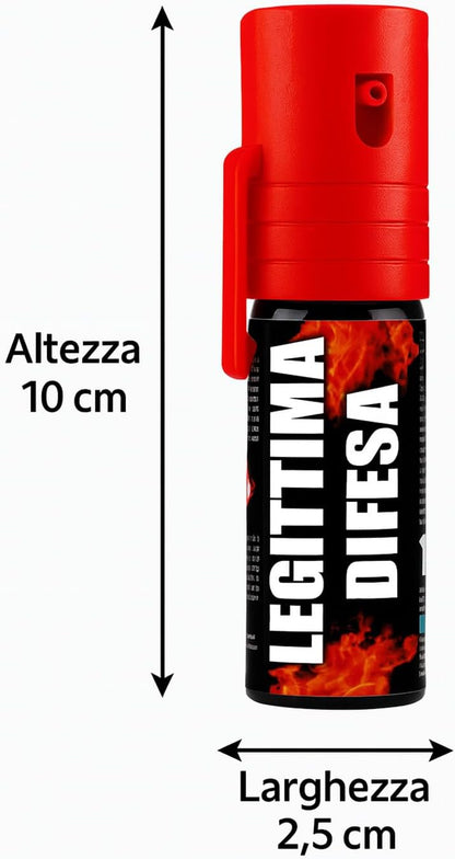 SPRAY AL PEPERONCINO ANTI-AGRESSIONE LEGITTIMA DIFESA ML 15 - ITALYSALDI.IT