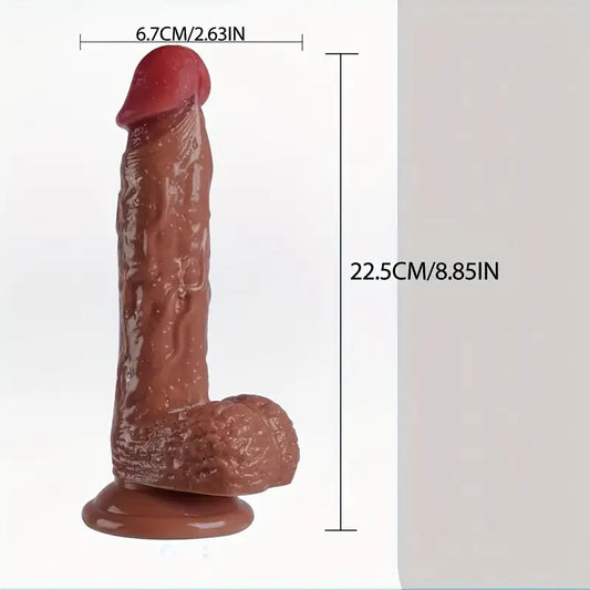 Dildo realistico con con vescica d'acqua per uso adulto - ITALYSALDI.IT