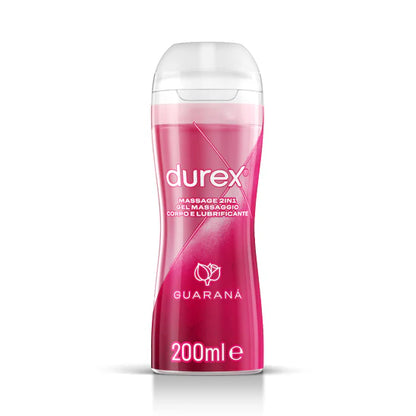 Durex Massage 2 in 1 Gel Lubrificante con Guaranà da 200ml x2 - ITALYSALDI.IT