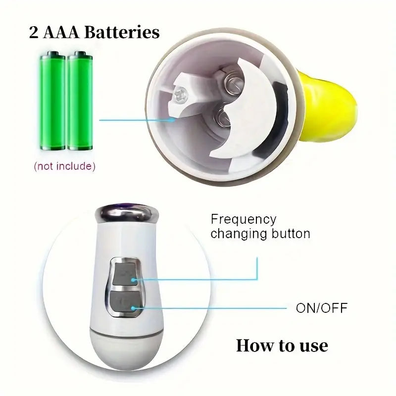 Vibratore Coniglio Doppia Testa da 12 Frequenze (Modello a Batteria) - 1 pezzo per uso adulto Sexy toys giochi di ruolo (Copia) - ITALYSALDI.IT